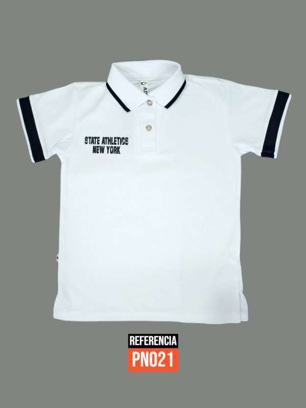 camiseta-polo-para-niño-estampada